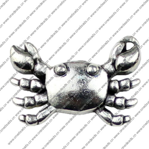 Pendant. Fashion Zinc Alloy jewelry findings. Animal 23x16mm Sold by KG