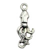 Pendant. Fashion Zinc Alloy jewelry findings. Animal 8x25mm Sold by KG
