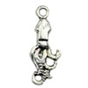 Pendant. Fashion Zinc Alloy jewelry findings. Animal 8x25mm Sold by KG