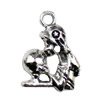 Pendant. Fashion Zinc Alloy jewelry findings. Animal 15x20mm Sold by KG
