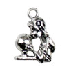 Pendant. Fashion Zinc Alloy jewelry findings. Animal 15x20mm Sold by KG