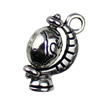 Pendant. Fashion Zinc Alloy jewelry findings.Tellurion 12x20mm Sold by KG