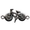 Connector. Fashion Zinc Alloy Jewelry Findings. Bicycle 30x14mm. Sold by KG  
