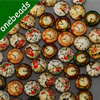 12mm Mixed Style Clock Watches Round Glass Cabochon Dome Jewelry Finding Cameo Pendant Settings ,Sold by PC