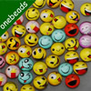 12mm Mixed Style Smile Face Round Glass Cabochon Dome Jewelry Finding Cameo Pendant Settings ,Sold by PC
