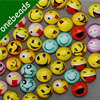 12mm Mixed Style Smile Face Round Glass Cabochon Dome Jewelry Finding Cameo Pendant Settings ,Sold by PC