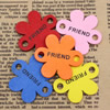 Wholesale mix color Wood Connectors Beads with