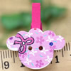 25mm Wood Cute cartoon Animal face wood clips for memo card clamp wooden paper pegs photo clamp Memo Note Clips Sold by PC
