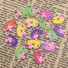 Mixed color Wooden Cabochons Animal For Barrette/Decoration Jewelry DlY-Accessories 20x15mm Sold by PC