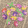 Mixed color Wooden Cabochons Animal For Barrette/Decoration Jewelry DlY-Accessories 20x15mm Sold by PC
