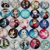 30mm Mixed Style Diy Round Glass Cabochon Dome Jewelry Finding Cameo Pendant Settings ,Sold by PC