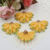 Fashion Resin Fruit Banana Pendants & Charms For Children DIY Jewelry Necklace & Bracelet Accessory 26x37mm ,Sold by PC