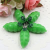 Fashion Vegetables Pea Pendants & Charms For Children DIY Jewelry Necklace & Bracelet Accessory 36x17mm ,Sold by PC

