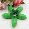 Fashion Vegetables Pea Pendants & Charms For Children DIY Jewelry Necklace & Bracelet Accessory 36x17mm ,Sold by PC