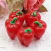 Fashion Vegetable Large pepper Pendants & Charms For Children DIY Jewelry Necklace & Bracelet Accessory 24x20mm ,Sold by PC
