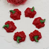 Flat Back Resin Vegetable Pepper Cabochons Jewelry Fit Mobile Phone Hairpin Headwear DIY Accessories 21x19mm ,Sold by PC 