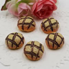 Flat Back Resin Dessert Bread Cabochons Jewelry Fit Mobile Phone Hairpin Headwear DIY Accessories 22mm ,Sold by PC 
