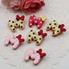 Flat Back Resin Dessert Biscuits Cabochons Jewelry Fit Mobile Phone Hairpin Headwear DIY Accessories 25x18mm ,Sold by PC 