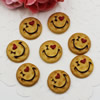 Flat Back Resin Dessert Biscuits Cabochons Jewelry Fit Mobile Phone Hairpin Headwear DIY Accessories 19mm ,Sold by PC 
