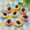 Flat Back Resin Dessert Cake Cabochons Jewelry Fit Mobile Phone Hairpin Headwear DIY Accessories 11x12mm ,Sold by PC 
