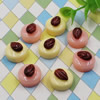 Flat Back Resin Dessert Cake Cabochons Jewelry Fit Mobile Phone Hairpin Headwear DIY Accessories 11x12mm ,Sold by PC 