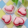 Flat Back Resin Dessert Cake Cabochons Jewelry Fit Mobile Phone Hairpin Headwear DIY Accessories 15x15mm ,Sold by PC 
