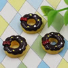Flat Back Resin Dessert Donut Cabochons Jewelry Fit Mobile Phone Hairpin Headwear DIY Accessories 16mm ,Sold by PC
