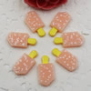 Flat Back Resin Dessert Ice cream Cabochons Jewelry Fit Mobile Phone Hairpin Headwear DIY Accessories 22x11mm ,Sold by PC
