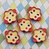Flat Back Resin Dessert Pizza Cabochons Jewelry Fit Mobile Phone Hairpin Headwear DIY Accessories 32x26mm ,Sold by PC
