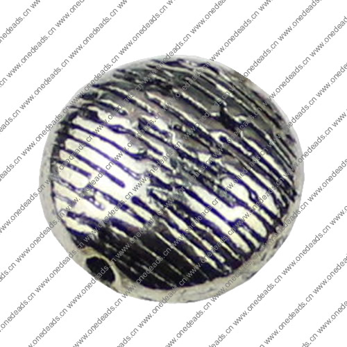 Beads. Fashion Zinc Alloy jewelry findings.10x10mm. Hole size:1mm. Sold by KG