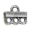Connector. Fashion Zinc Alloy Jewelry Findings.10x8mm. Sold by KG  
