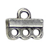 Connector. Fashion Zinc Alloy Jewelry Findings.10x8mm. Sold by KG  