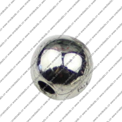 Beads. Fashion Zinc Alloy jewelry findings.8x7mm. Hole size:2.5mm. Sold by KG