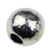 Beads. Fashion Zinc Alloy jewelry findings.6x6mm. Hole size:2mm. Sold by KG