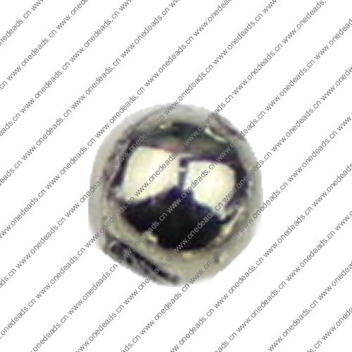 Beads. Fashion Zinc Alloy jewelry findings.4x4mm. Hole size:1mm. Sold by KG