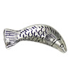 Beads. Fashion Zinc Alloy jewelry findings.35x16mm. Hole size:2.5mm. Sold by KG