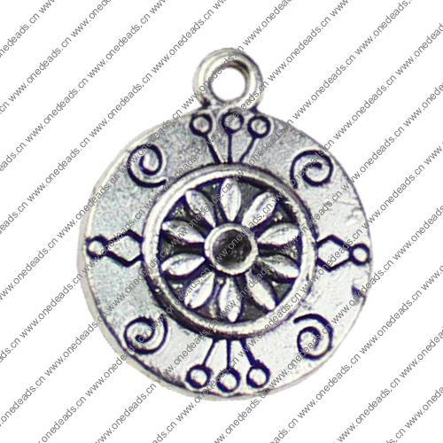Pendant. Fashion Zinc Alloy jewelry findings. 18x21mm. Sold by KG