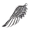 Pendant. Fashion Zinc Alloy jewelry findings. Wings 24x58mm. Sold by KG
