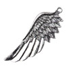 Pendant. Fashion Zinc Alloy jewelry findings. Wings 24x58mm. Sold by KG