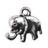 Pendant. Fashion Zinc Alloy jewelry findings. Animal 13x14mm. Sold by KG
