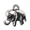 Pendant. Fashion Zinc Alloy jewelry findings. Animal 13x14mm. Sold by KG