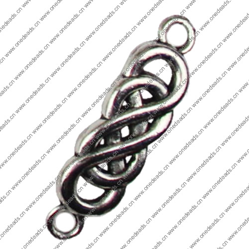 Connector. Fashion Zinc Alloy Jewelry Findings.8x28mm. Sold by KG  