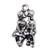 Pendant. Fashion Zinc Alloy jewelry findings. People 13x23mm. Sold by KG
