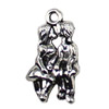 Pendant. Fashion Zinc Alloy jewelry findings. People 13x23mm. Sold by KG