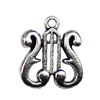 Pendant. Fashion Zinc Alloy jewelry findings. 18x16mm. Sold by KG
