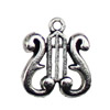 Pendant. Fashion Zinc Alloy jewelry findings. 18x16mm. Sold by KG