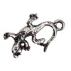 Pendant. Fashion Zinc Alloy jewelry findings. Animal 14x22mm. Sold by KG
