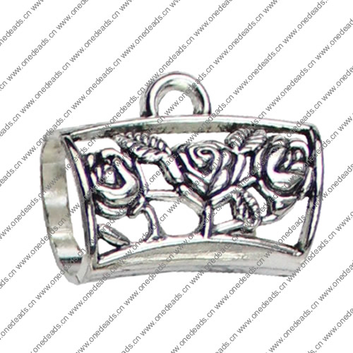 Zinc Alloy Bali & Cord End Caps. Fashion Jewelry Findings. 32x24mm. Sold by KG