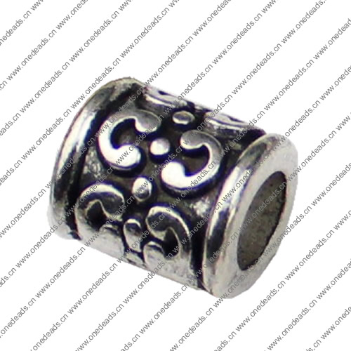 Europenan style Beads. Fashion jewelry findings.13x11mm, Hole size:6mm. Sold by KG