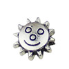 Beads. Fashion Zinc Alloy jewelry findings. Animal 10x11mm. Hole size:2.5mm. Sold by KG